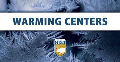 Warming Centers Available Locally | Cal OES News