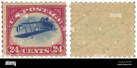 Inverted Jenny Stamp #6 Stock Photo - Alamy