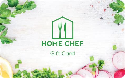 Home Chef Meal Delivery Gift Card 15% Off