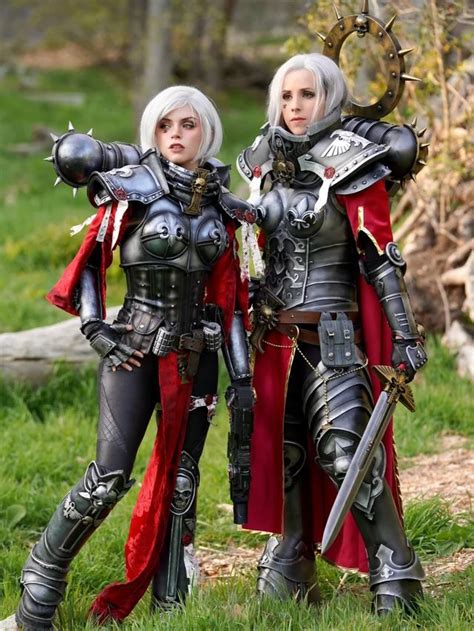 Sisters of Battle (Warhammer 40K) by SlaysSunday and ArmoredHeartCosplay : cosplaygirls in 2021 ...