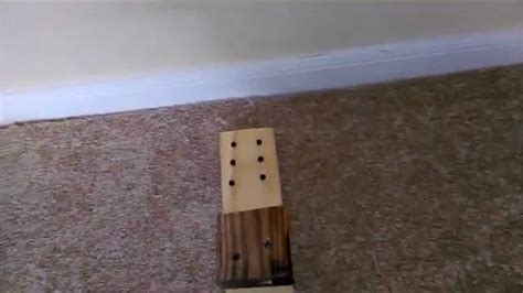 HOW TO STRETCH INSTALL HOME CARPET DIY FOR $1.00 - YouTube