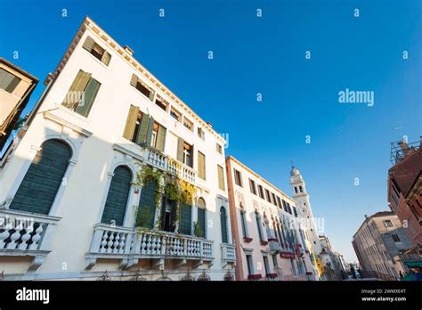 Old Town with San Girgio dei Greci, church, city trip, holiday, travel, tourism, lagoon city ...