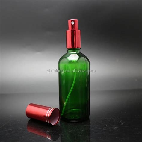 Refillable Amber Glass Sprayer Bottles 100ml (3.5oz) With Black Fine ...