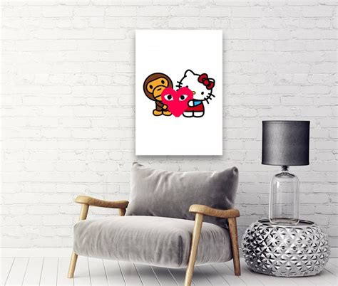 Baby Milo x Hello Kitty Wall Art – Hyped Art