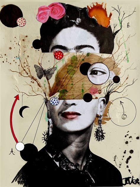 "deconstructed frida" by Loui Jover | Redbubble | Collage art, Art, Collage portrait