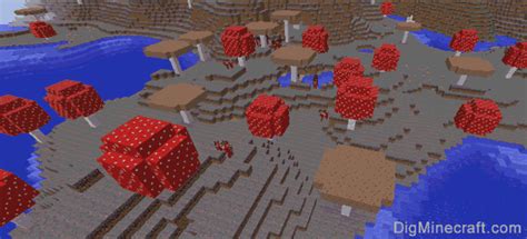 Minecraft Mushroom Island Seeds for Java Edition (PC/Mac)