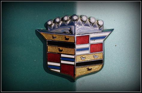 Vintage Cadillac Emblem Photograph by Laurie Perry