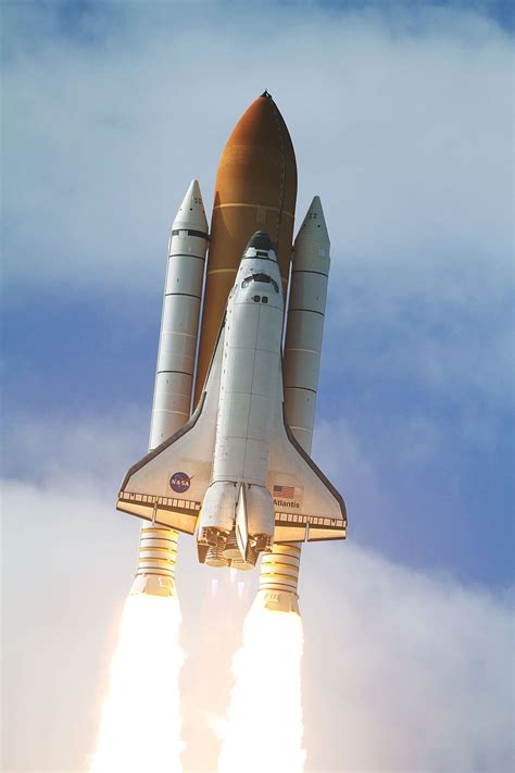 flying, sky, Space Shuttle, Liftoff, Launch, spacecraft, spaceship ...