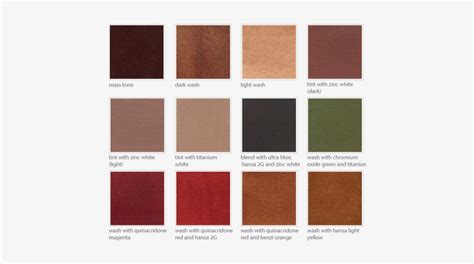 burnt umber color palette - Librada Collado