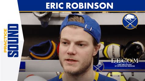 Robinson After Practice | Buffalo Sabres