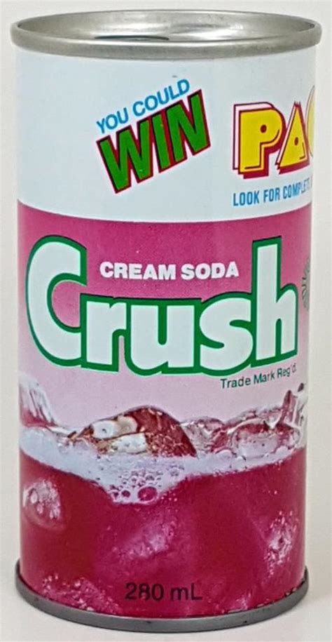 CRUSH-Cream soda-280mL-Canada