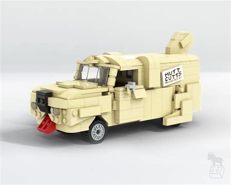 LEGO MOC Dumb & Dumber Mutt Cutts Dog Van by OneBrickPony | Rebrickable - Build with LEGO