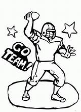 Football Jersey Coloring Page Template Pages sketch template
