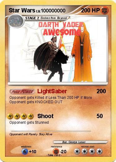 Pokémon Star Wars 289 289 - LightSaber - My Pokemon Card