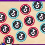 FREE Printable TikTok Cupcake Toppers