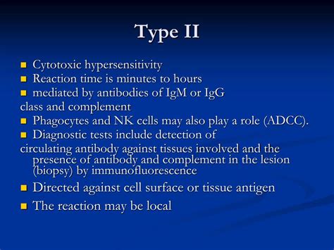 PPT - Cytotoxic Hypersensitivity (Type II) PowerPoint Presentation ...