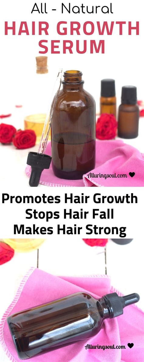 DIY Hair Growth Serum For Beautiful Hair