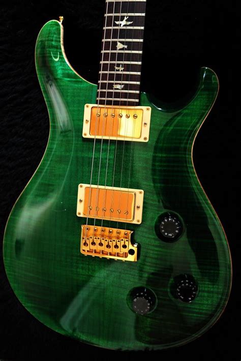 PRS Custom 22 emerald Green GOLD hardware Steven Wilson image (#225360 ...