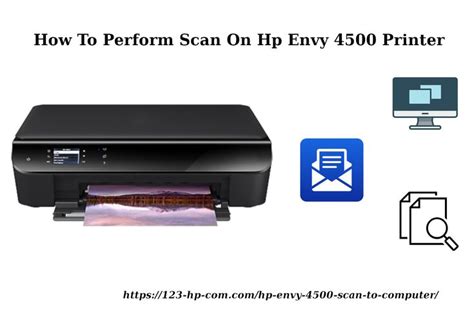 HP Envy 4500 scan to computer, email | scan multiple pages