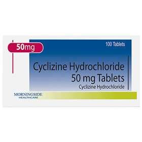 Cyclizine Hydrochloride 50mg 100 Tablets - ExpressChemist.co.uk - Buy ...