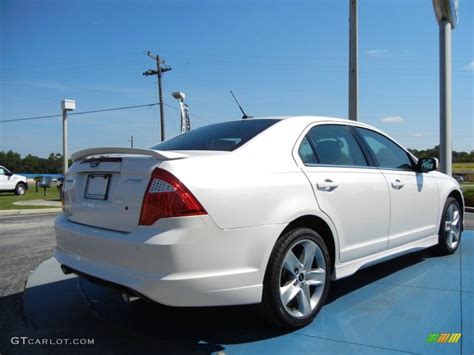 White Platinum Tri-Coat 2012 Ford Fusion Sport Exterior Photo #61992024 | GTCarLot.com