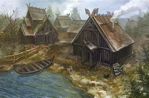 Viking Village | Viking history, Viking village, Viking house