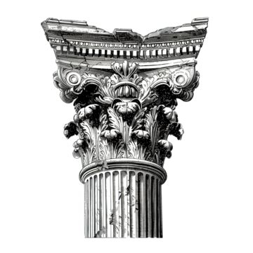 Capital Ephesus Vintage Engraving, Capital, Canterbury, Cathedral PNG Transparent Image and ...