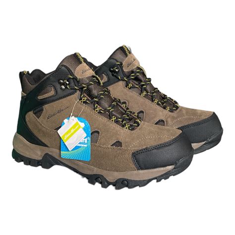 Eddie Bauer Men's Mid Height Brighton Waterproof Hiking Boots (12) - Walmart.com