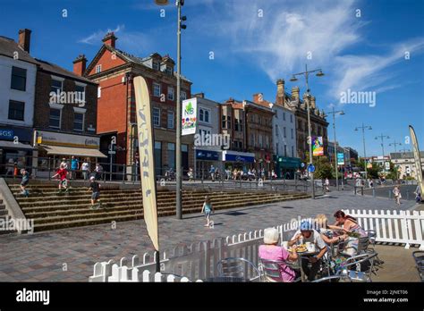 Darlington City Centre Stock Photo - Alamy