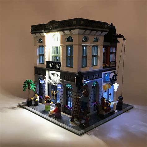 Diy led light lighting kit only for lego 10251 brick bank building ...