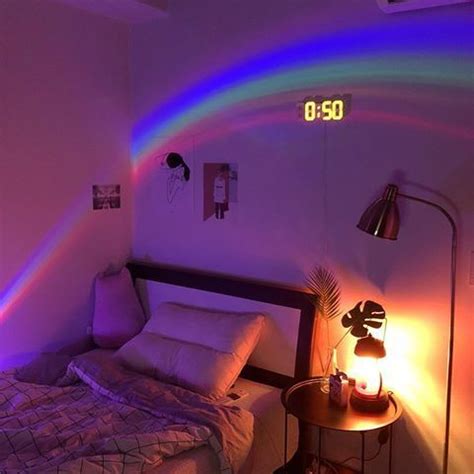 pinterest @ashleyriako | Neon room, Aesthetic bedroom, Cool rooms