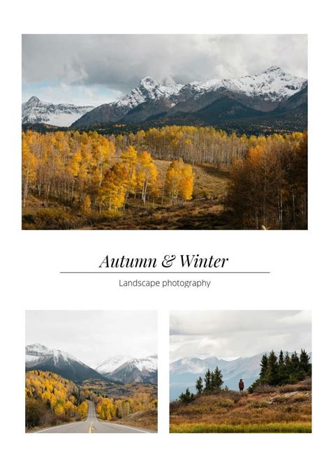 Nature Photographer Portfolio Template - Flipsnack