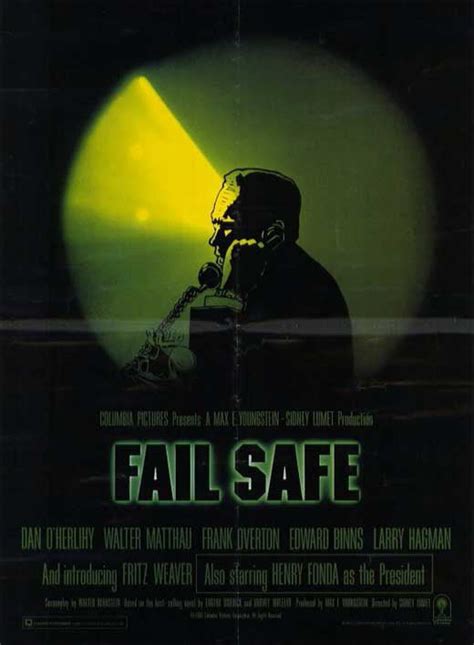 Fail Safe - movie POSTER (Style B) (11" x 17") (1964) - Walmart.com