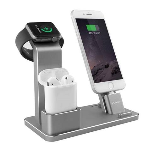 The Aluminum Charging Station for Apple Watch, AirPods and iPhone