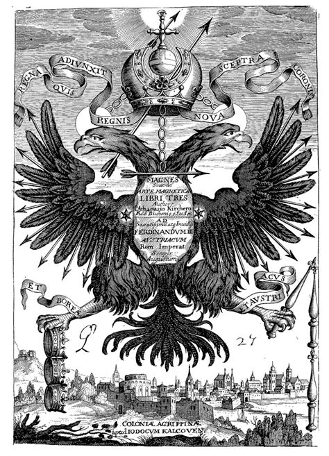 A magnetic Habsburg eagle | Athanasius Kircher at Stanford