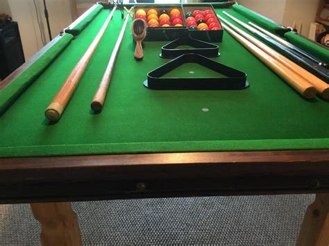 6ft x3ft slate bed snooker / pool table | in Worthing, West Sussex | Gumtree