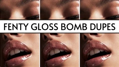 7 Fenty Gloss Bomb Dupes That Are Cheaper & Better (2022)