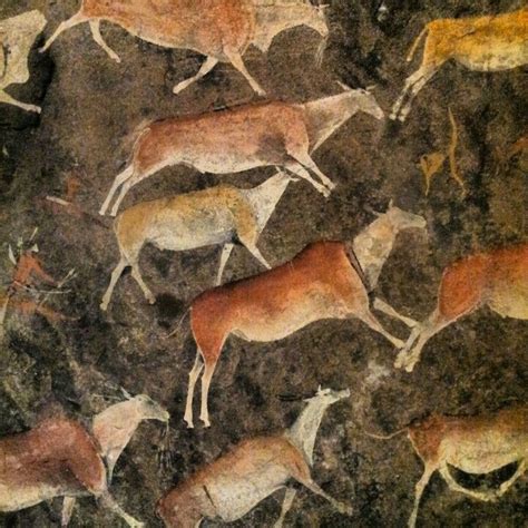 Rock Art Depicting Eland in Southern Africa