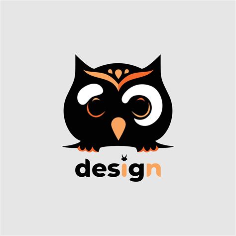 Owl eyes logo design 27498493 Vector Art at Vecteezy