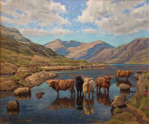 Highland Painting at PaintingValley.com | Explore collection of ...