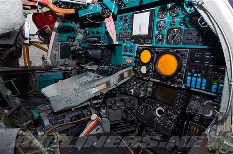 Old-school: Rear Cockpit of a Tu-22M3 bomber : r/aviation