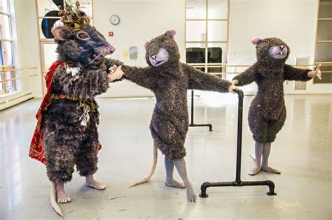 Mouse King helps the mice practice for #BBNutcracker2013. # ...