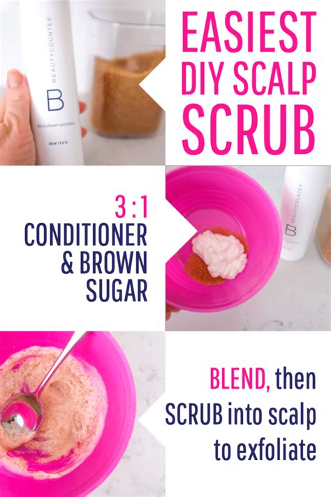 Try the easiest DIY Scalp Scrub