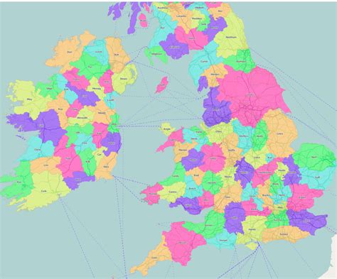 Displaying UK ceremonial counties - OSM Help