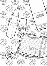 Cosmetic Coloring Pages At GetColoringscom  Free Printable Colorings sketch template