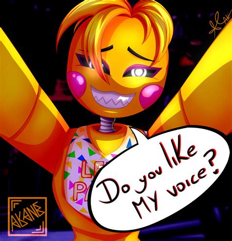 Toy Chica - FNAF 2 by 4ka4kane on DeviantArt