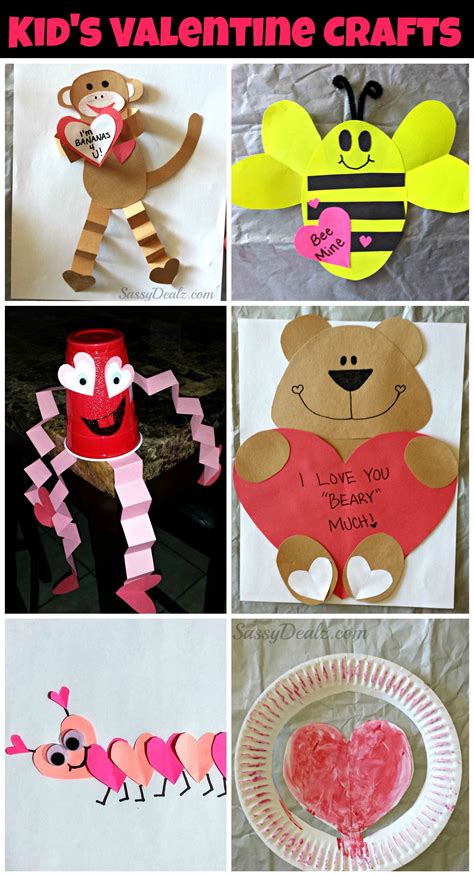 List of Easy Valentine's Day Crafts for Kids | Valentine crafts for ...