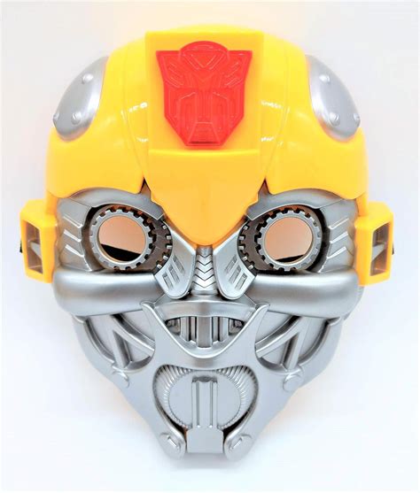 Premium Bumblebee Mask / Bumblebee Talking Voice Face Mask - Costumes ...