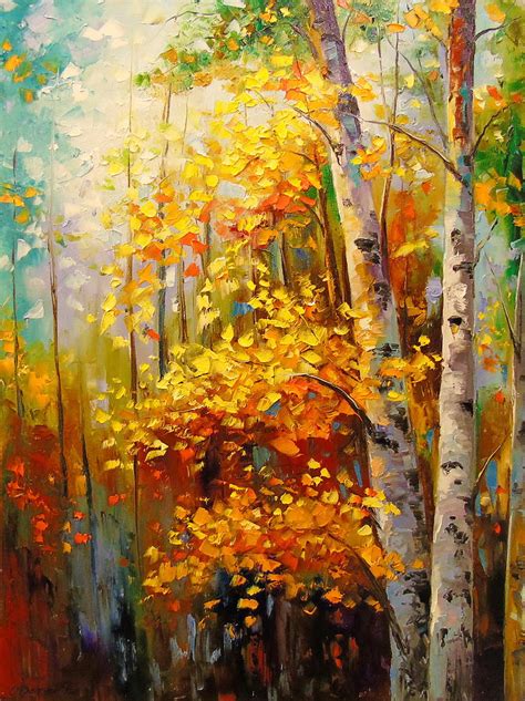 Birch trees Painting by Olha Darchuk - Fine Art America