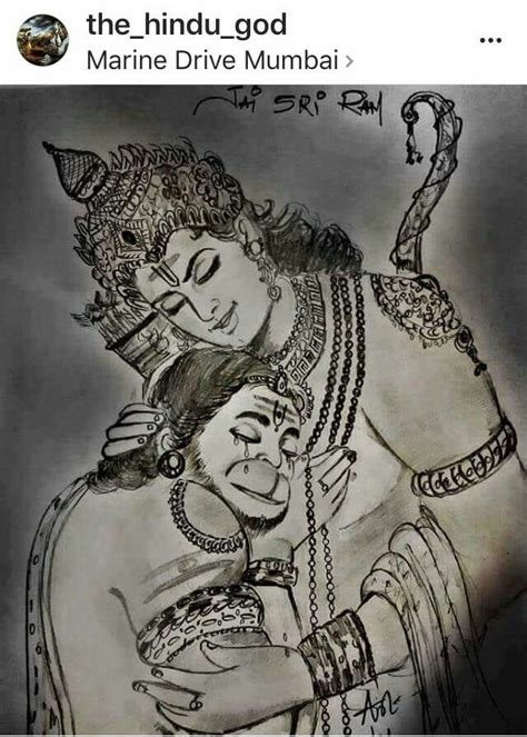 Ram Bhakt Hanuman | Coloring book art, Sketches, Book art